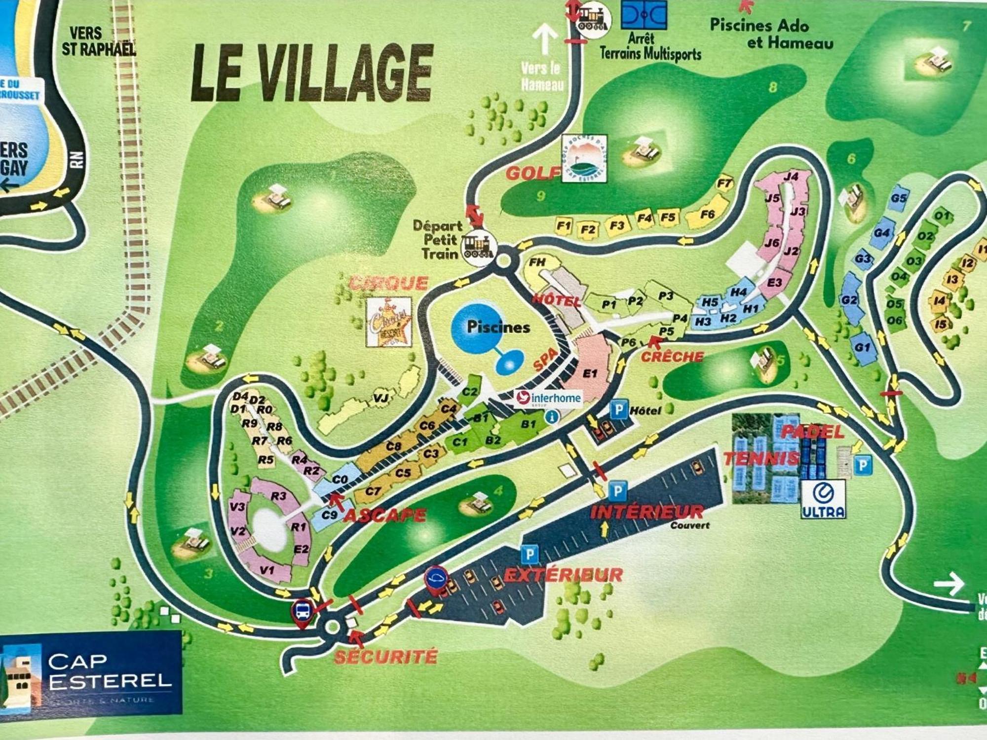 Saint-Raphaël Apartment Village Cap Esterel - Le Village-81 By Interhome מראה חיצוני תמונה